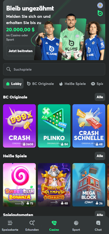 BC Game – Dein offizielles Online Casino in Deutschland